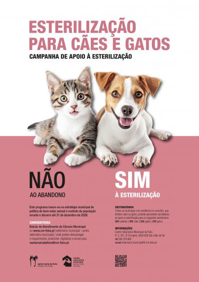 Apoio a Esteriliza&ccedil;&atilde;o
