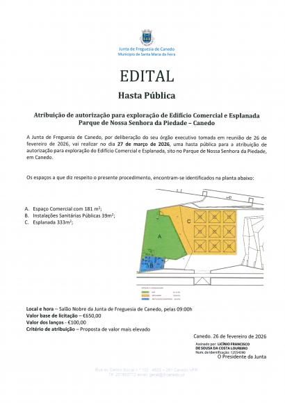 Edital Hasta p&uacute;blica