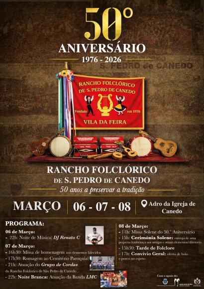 50.&ordm; Anivers&aacute;rio Rancho S. Pedro de Canedo